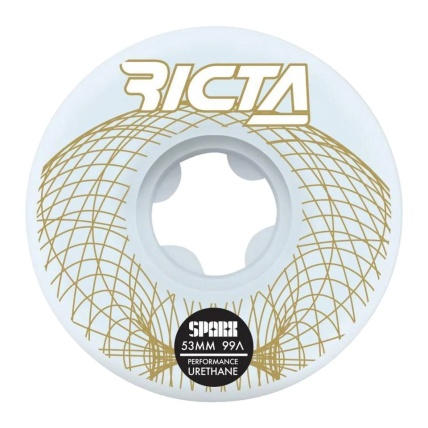 Ricta Wireframe Sparx 53mm 99a White